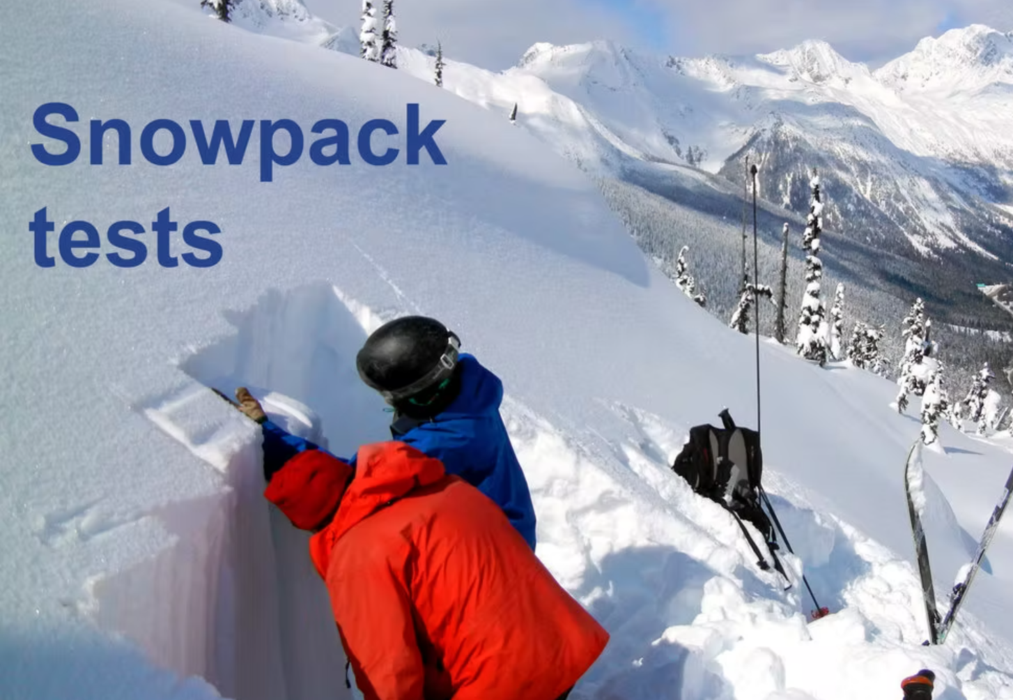 Common Snowpack Tests and Fracture Character - VIDEO